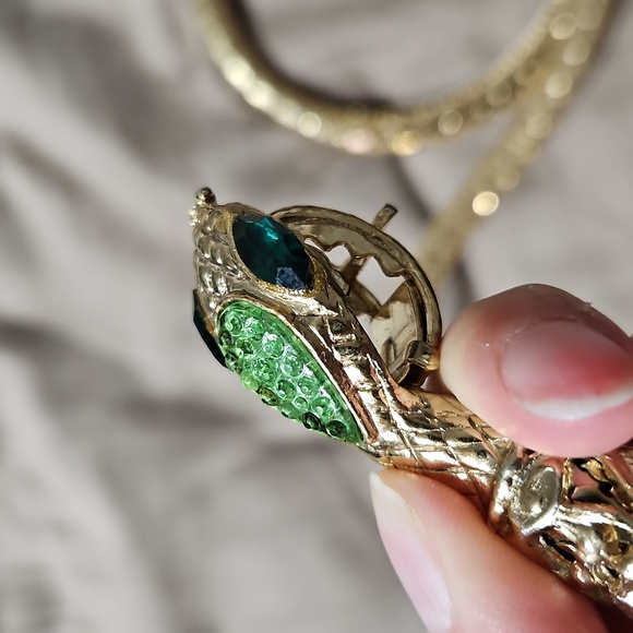 Whiting & Davis Snake Necklace - Picture 12 of 12